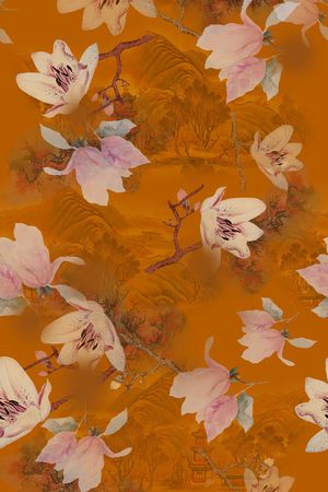 花卉印花花型图片