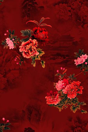 民族风印花花型图片