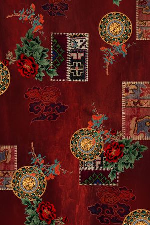花卉印花花型图片