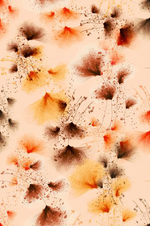 线条印花花型图片
