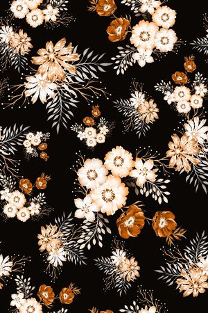 数码花型印花花型图片