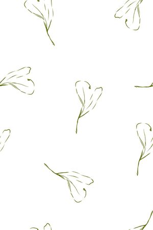 简约印花花型图片