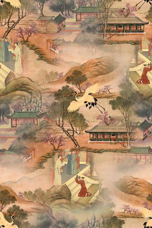 连衣裙印花花型图片