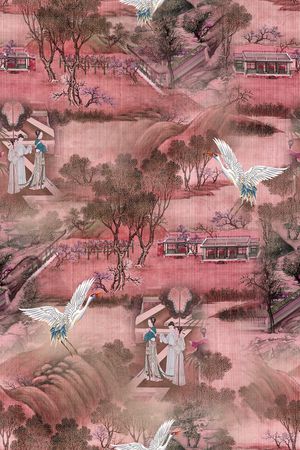 连衣裙印花花型图片