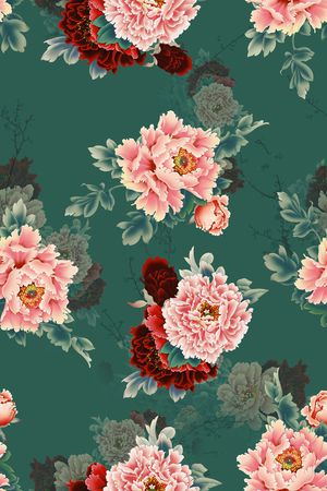 炫彩印花花型图片