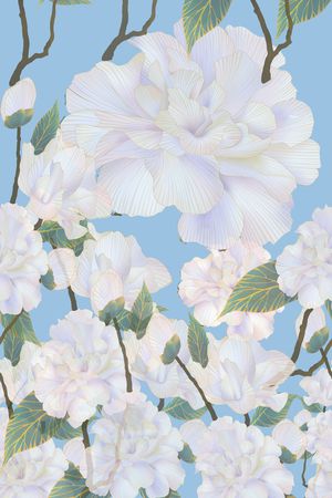 定位花印花花型图片