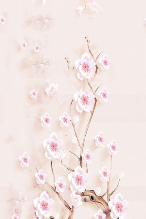 女装定位花印花花型图片