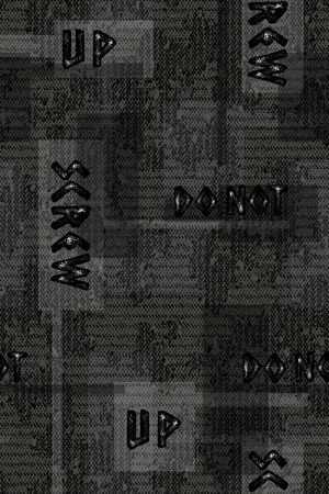 字母印花花型图片