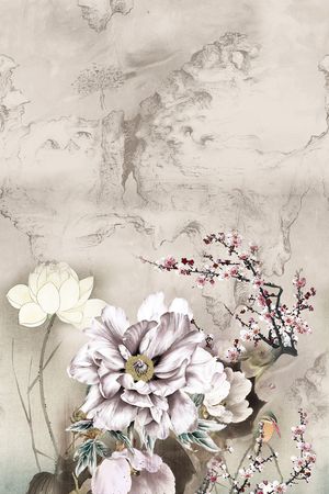 数码花型印花花型图片