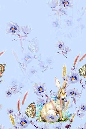 定位花印花花型图片