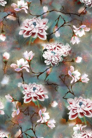 数码花型印花花型图片