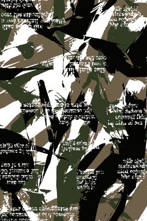 字母印花花型图片