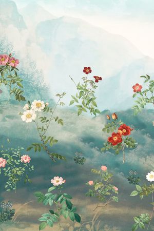 趋势花型印花花型图片