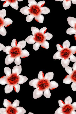 红花印花花型图片