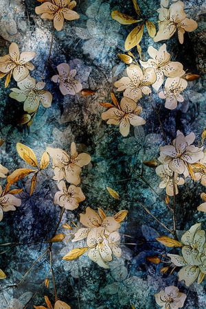 香云纱印花花型图片
