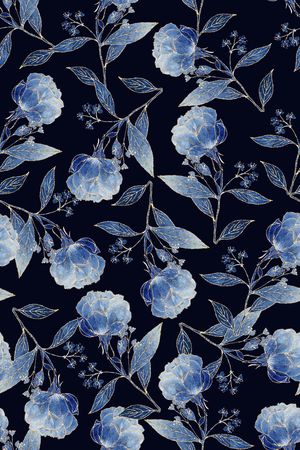 花卉印花花型图片