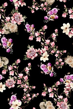 简约印花花型图片
