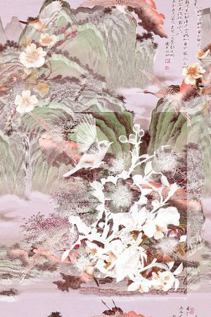 花卉印花花型图片