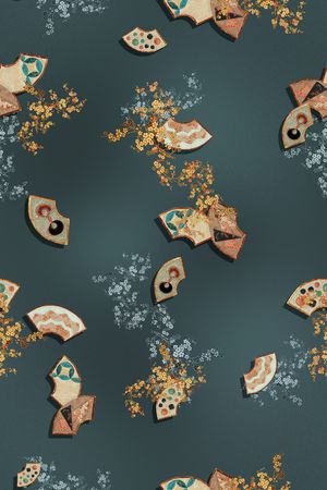数码花型印花花型图片