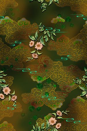 数码花型印花花型图片