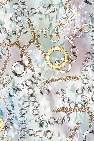 趋势花型印花花型图片