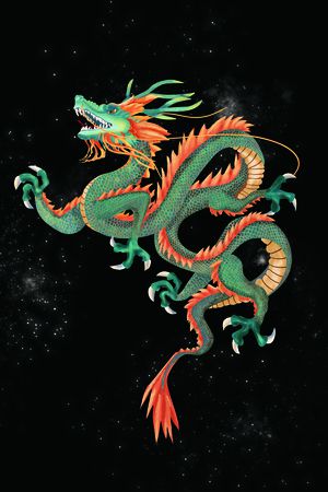 龙印花花型图片