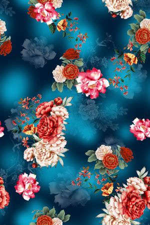 数码花型印花花型图片