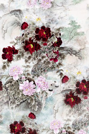 数码花型印花花型图片