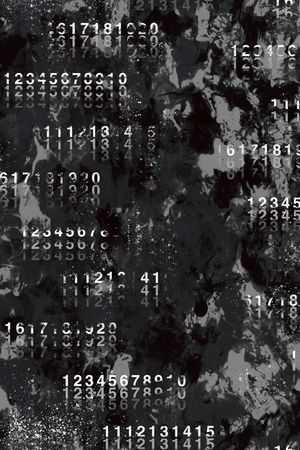 字母印花花型图片