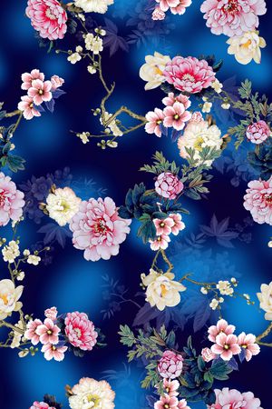 数码花型印花花型图片
