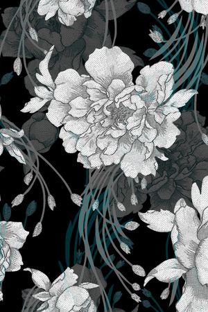 数码花型印花花型图片