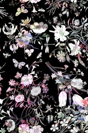 数码花型印花花型图片