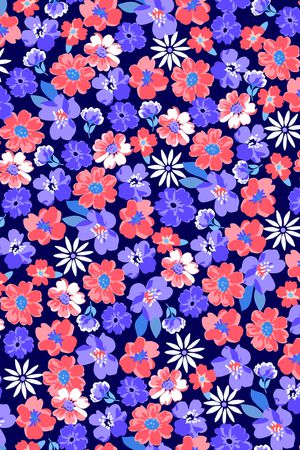 花卉印花花型图片