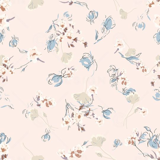 花卉印花花型图片