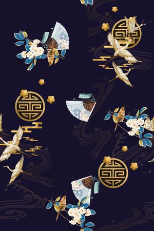 数码花型印花花型图片