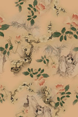 数码花型印花花型图片
