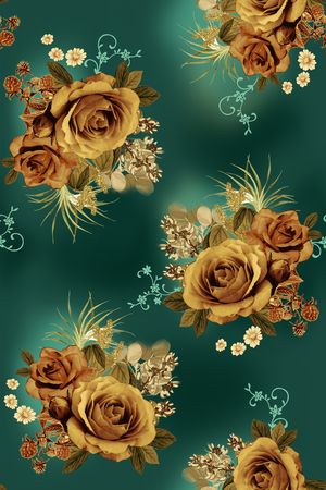 纸印花印花花型图片