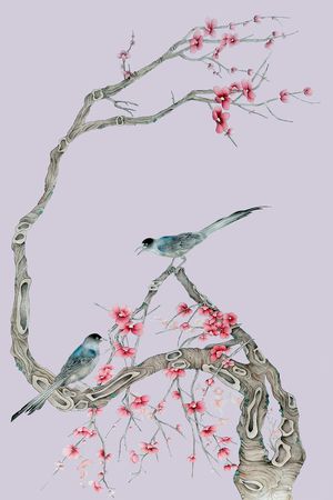 定位花印花花型图片
