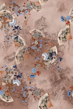 花卉印花花型图片