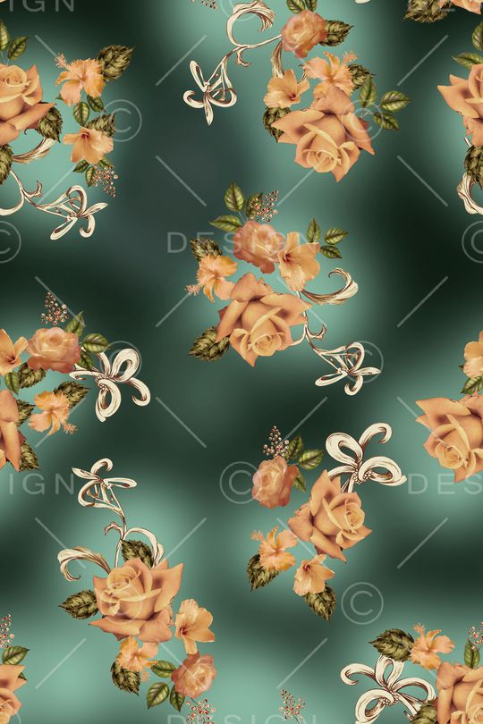 纸印花印花花型图片