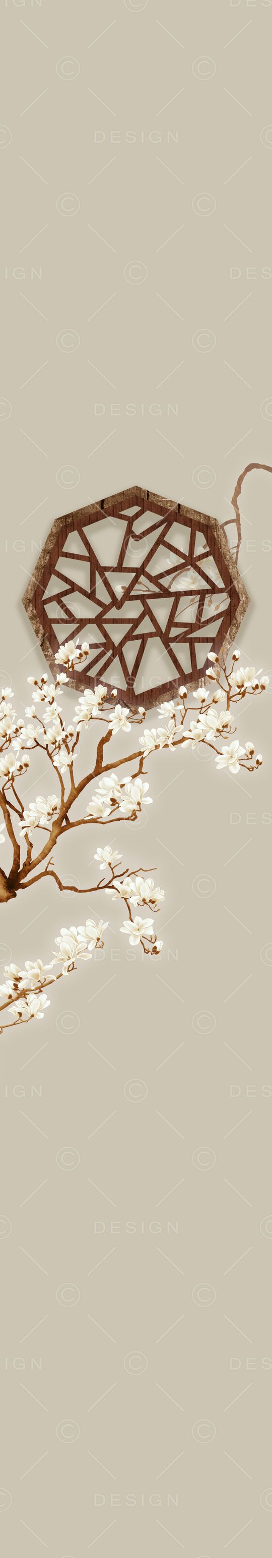 花卉印花花型图片