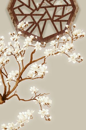 花卉印花花型图片