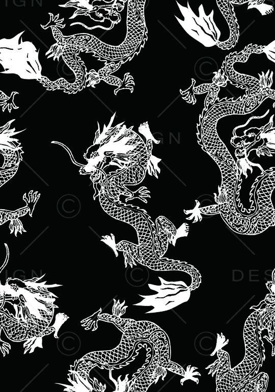 肌理印花花型图片
