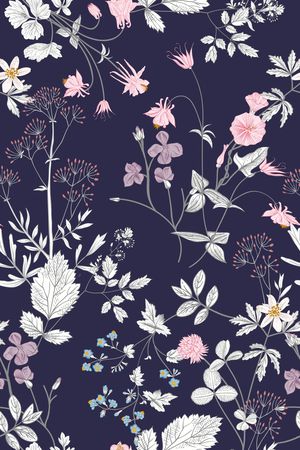 墙纸印花花型图片