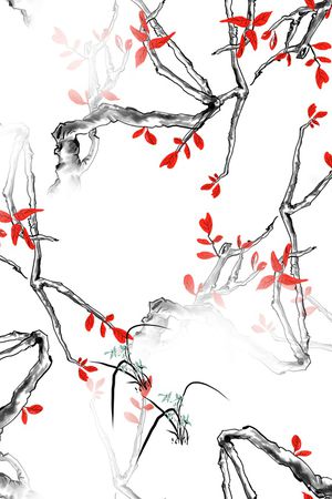 连衣裙印花花型图片