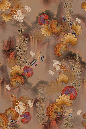 女装印花花型图片