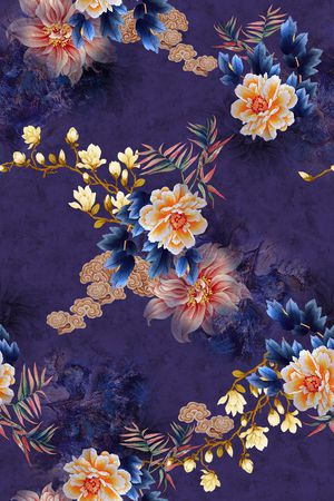 女装印花花型图片