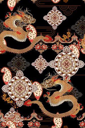 时尚印花花型图片
