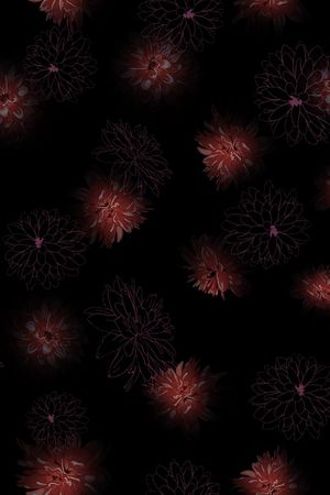 花卉印花花型图片