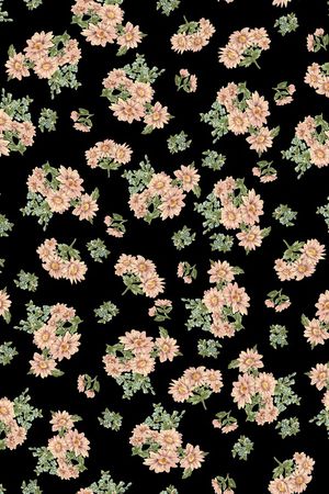 花卉印花花型图片